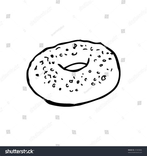 everything bagel drawing|bagel drawing easy.